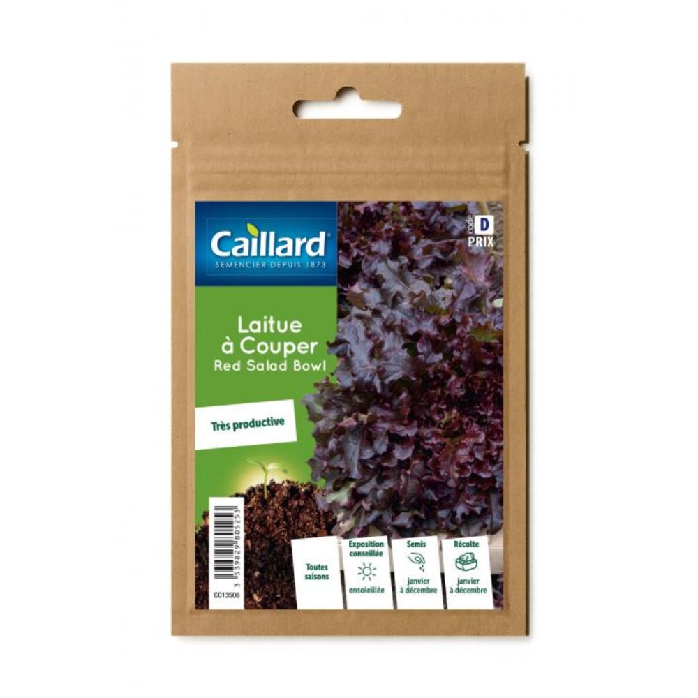 LAITUE A COUPER RED SALAD BOWL